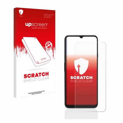 upscreen Scratch Shield Screen Protector compatible with Cubot P80 - HD-Clear, Anti-Fingerprint