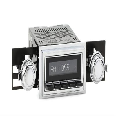RetroRadio Compatible with 1969-72 Ford LTD Features Include Bluetooth, USB, AM/FM HCB-M2-126-03-73F1