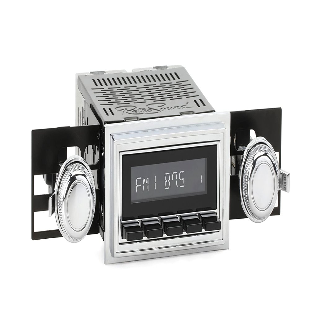 RetroRadio Compatible with 1969-72 Ford LTD Features Include Bluetooth, USB, AM/FM HCB-M2-126-03-73F1