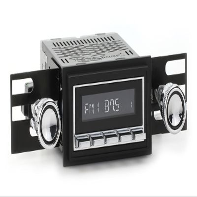 RetroRadio Compatible with 1967-68 Ford Mustang Features Include Bluetooth, USB, AM/FM HC-M2-226-08-80F1