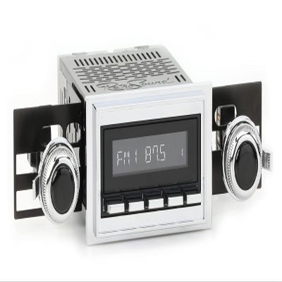 RetroRadio Compatible with 1968-71 Chevrolet Corvette Features Include Bluetooth, HD, SiriusXM Ready, AM/FM LBC-M4-118-53-73C1