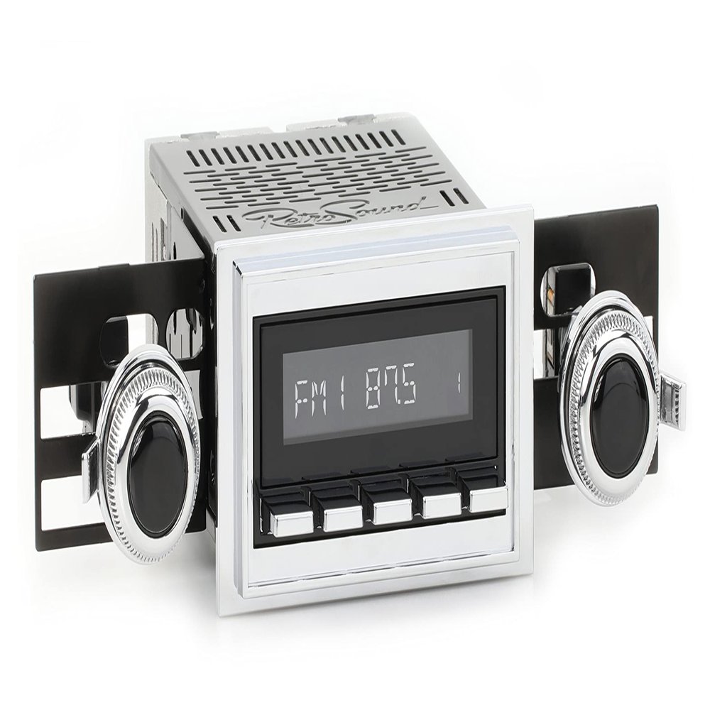 RetroRadio Compatible with 1968-71 Chevrolet Corvette Features Include Bluetooth, HD, SiriusXM Ready, AM/FM LBC-M4-118-53-73C1