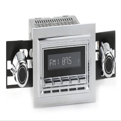 RetroRadio Compatible with 1972-76 Ford Ranchero Features Include Bluetooth, HD, SiriusXM Ready, AM/FM LC-M4-121-55-75F15