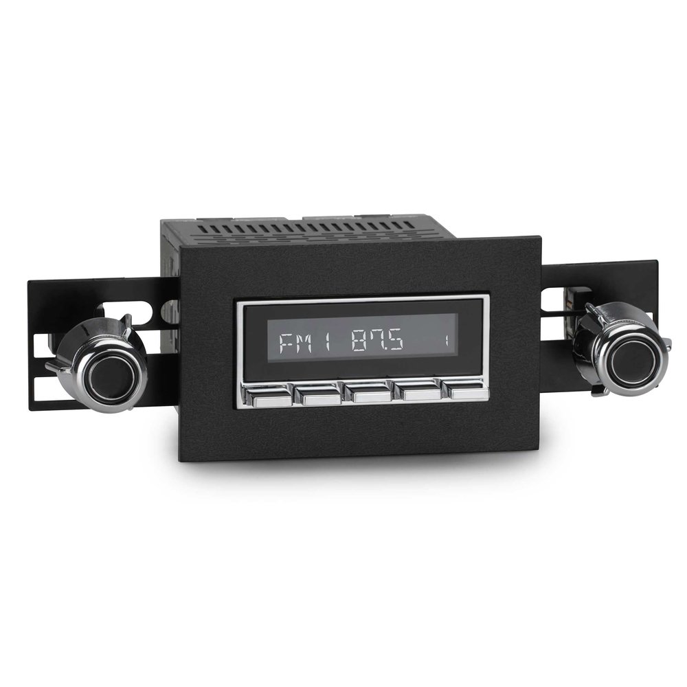 RetroRadio Compatible with 1974-80 Ford Pinto Features Include Bluetooth, USB, AM/FM HC-M2-228-55P-75PF12