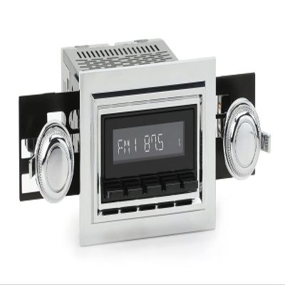 RetroRadio Compatible with 1967-68 Chevrolet Bel Air Features Include Bluetooth, USB, AM/FM HB-M2-121-117-03-73C