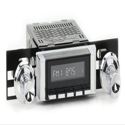 RetroRadio Compatible with 1963-64 Chevrolet Impala Features Include Bluetooth, USB, AM/FM HBC-M2-111-09-79C