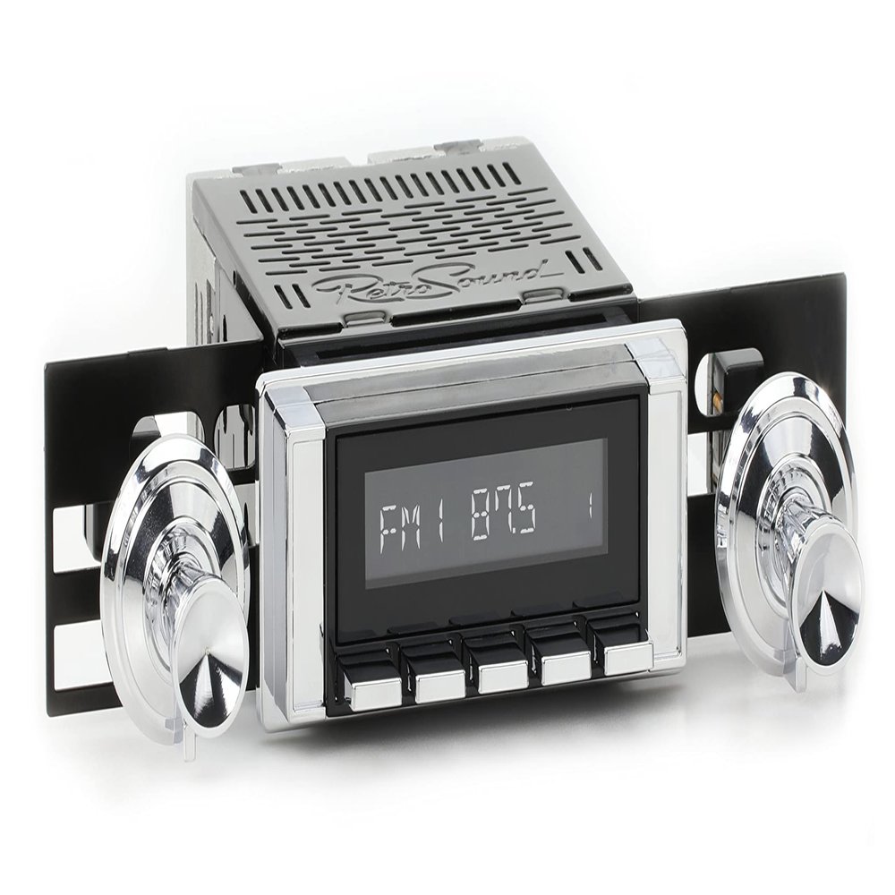 RetroRadio Compatible with 1963-64 Chevrolet Impala Features Include Bluetooth, USB, AM/FM HBC-M2-111-09-79C