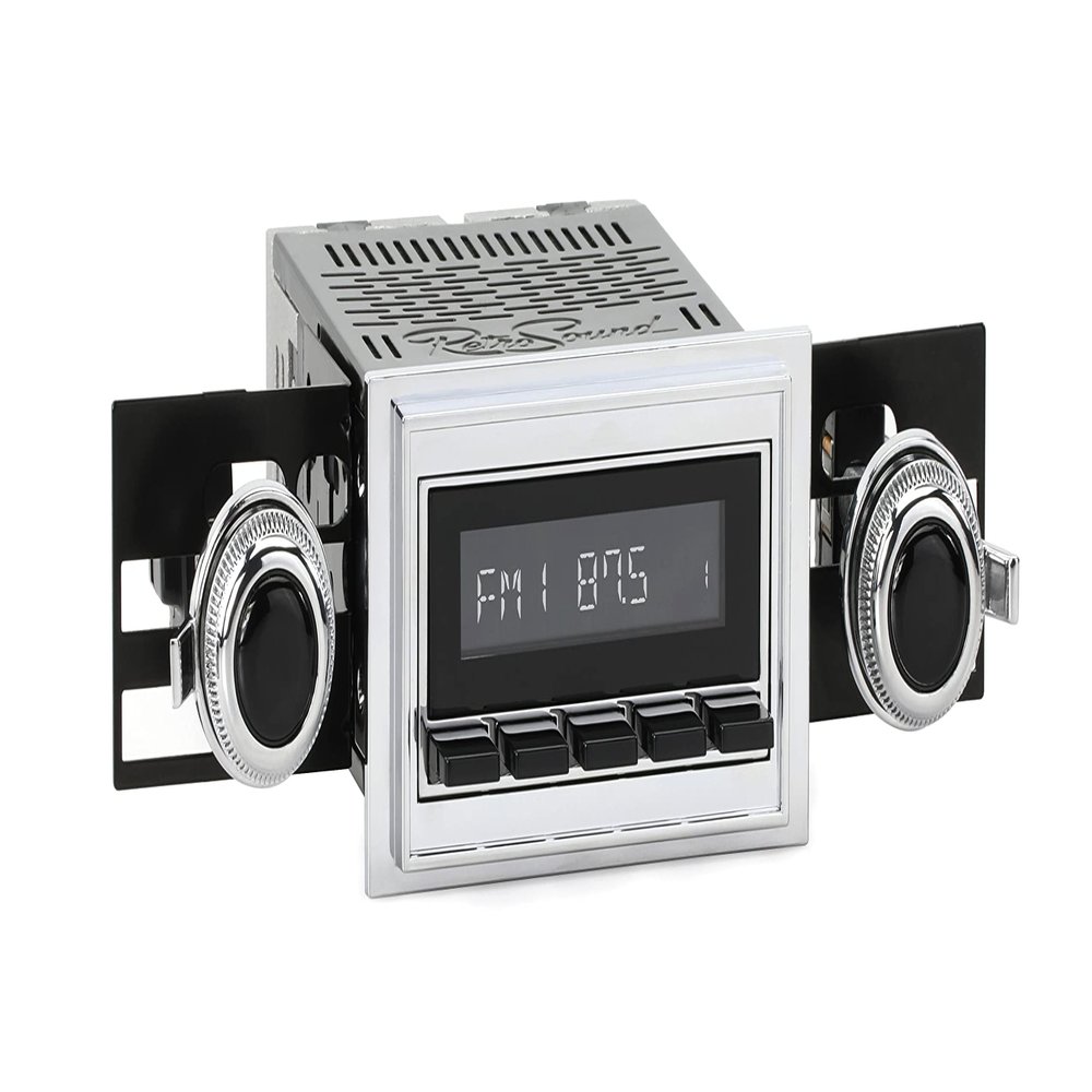RetroRadio Compatible with 1968-71 Chevrolet Corvette Features Include Bluetooth, HD, SiriusXM Ready, AM/FM LCB-M4-118-53-73C1