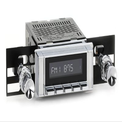 RetroRadio Compatible with 1963-64 Chevrolet Impala Features Include Bluetooth, USB, AM/FM HC-M2-111-09-74C