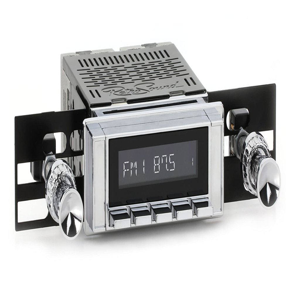 RetroRadio Compatible with 1963-64 Chevrolet Impala Features Include Bluetooth, USB, AM/FM HC-M2-111-09-74C