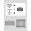 Nippon Labs HDMI-Compatible Extender 8K@60Hz HDMI Female/Female Coupler, 60HDMI-FFC view 4