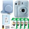 Fujifilm Instax Mini 12 Instant Film Camera (Pastel Blue) + Fuji Instax Mini Instant Film  40 Sheets + Instant Camera Gift Bundle view 1