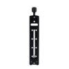 Camera Nodal Quick Release Clamp 200mm Black Aluminum Alloy Rail Nodal Slide Plate Quick Release Clamp for Camera Macro Photography,Rail Slide Plate view 3