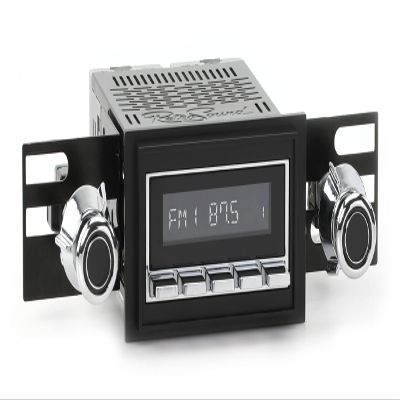 RetroRadio Compatible with 1972-79 Ford Thunderbird Features Include Bluetooth, HD, SiriusXM Ready, AM/FM LC-M4-221-55-75F5
