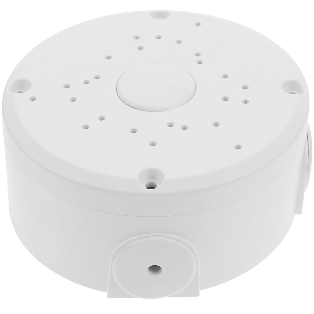 Hemobllo Security Camera Junction Box Waterproof Electrical Box for Outdoor Extension Cord and Cable Connector Protection Wall or Ceiling Mount 4.72 X 4.72 X 2.04 in 1 Pack