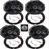 KICKER Speakers 6.5 inch for Hyundai Elantra 2017-2020 Upgrade Kit - 4 Pack of DS Series with Adapters and Harness, Coaxial 6 1/2 Car Audio Front and Rear Door Speaker DSC650, 43DSC6504 view 1