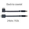 Arklove 25ft Dock to coaxial Cable dac RCA Male WMC-NW20MU Data Cable Compatible with MP3 MP4 Player NWZ-A726 A728 A729 A815 A816 S615 S616 S618 S716 S718 Series for dac view 3