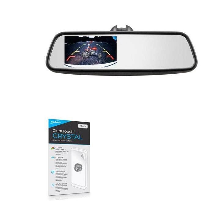 BoxWave Screen Protector Compatible with iBeam TE-RM45 - ClearTouch Crystal (2-Pack), HD Film Skin - Shields from Scratches