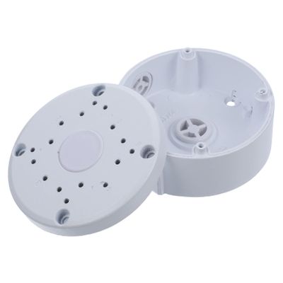LABRIMP Outdoor Camera Security Box Weatherproof Aluminum Alloy Storage Box Large Space Cord Organizer 10cm Diameter