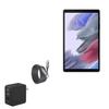 BoxWave Charger Compatible with Samsung Galaxy Tab A7 Lite - PD Wall Charger Bundle (65W), Power Delivery AC Adapter Long Cable - Jet Black view 1
