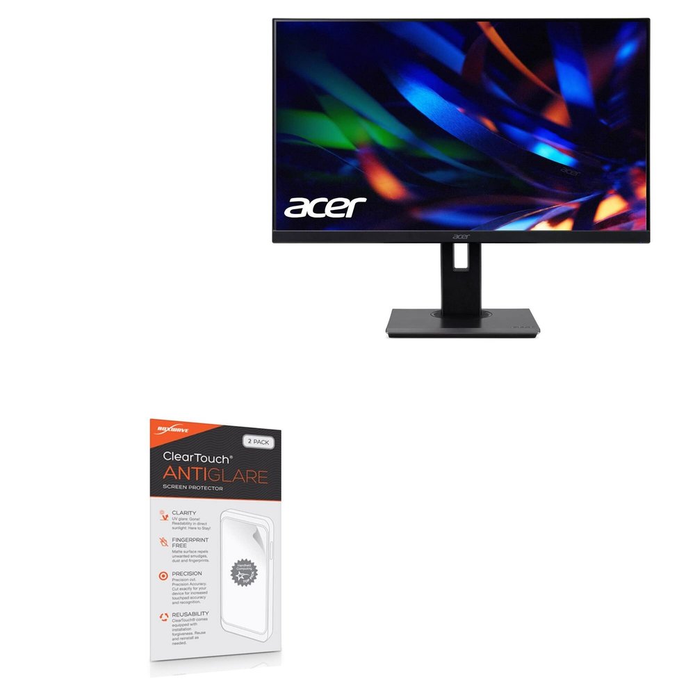 BoxWave Screen Protector Compatible with Acer B7 (B227Q) - ClearTouch Anti-Glare (2-Pack), Anti-Fingerprint Matte Film Skin