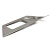 Boat Blank Fish Finder Bow Panel 326698 | 619 FS Silver 2019 view 2