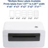 4x6 Shipping Label Printer for Shipping Packages, USB Thermal Printer for Shipping Labels Home Small Business view 4