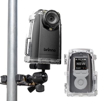 Brinno Time Lapse Camera - Time Lapse Camera with a 118 Field of View - Full HD1080P Resolution and HDR for Clear Images - IPX4 Water-Resistant Housing and Clamp - 2 Pack