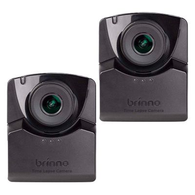 Brinno 2-Pack EMPOWER TLC2020 Time Lapse Camera - 99-Day Battery Life - Captures Professional 1080P HDR Timelapse, Stop Motion and Step Videos - Flexible Schedule - Great for Long-Term Indoor Projects