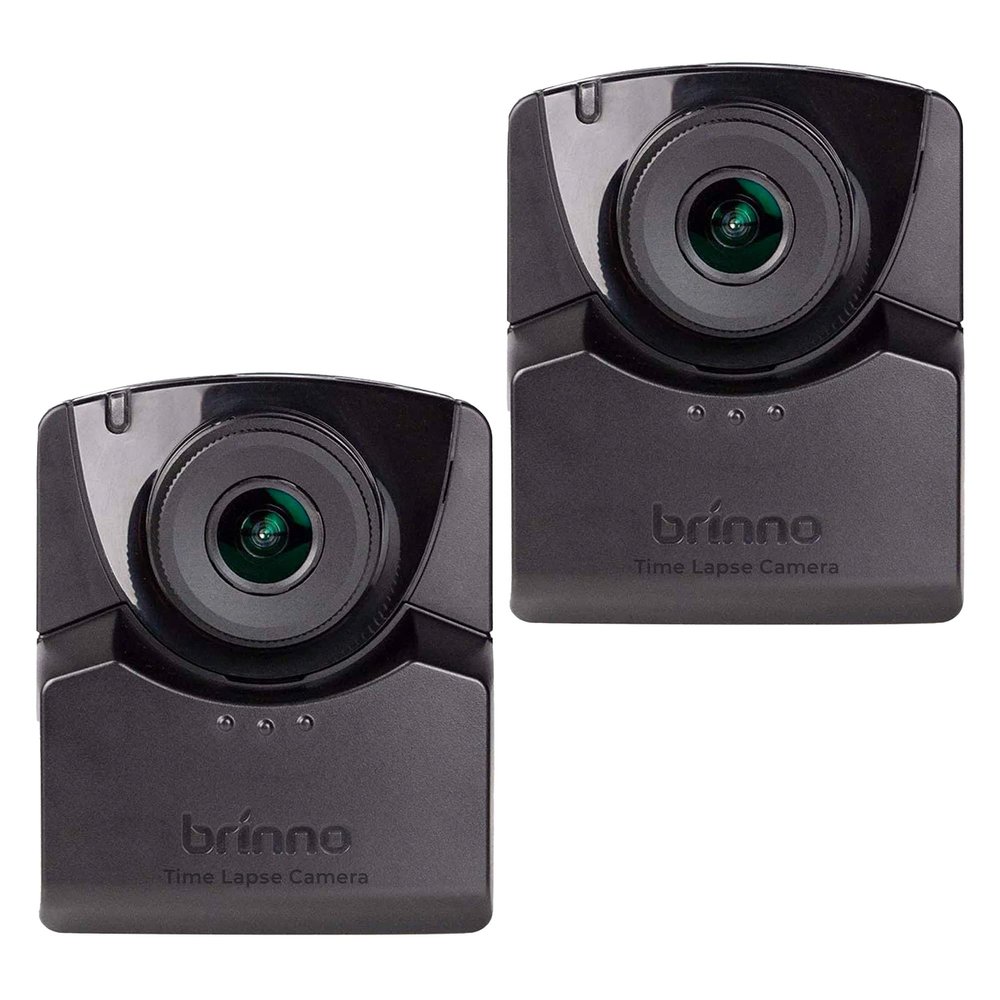 Brinno 2-Pack EMPOWER TLC2020 Time Lapse Camera - 99-Day Battery Life - Captures Professional 1080P HDR Timelapse, Stop Motion and Step Videos - Flexible Schedule - Great for Long-Term Indoor Projects