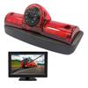3rd Third Brake Light Backup Reverse Parking Rear View Reversing Camera Led/IR Light Night Vision Waterproof IR Lights for RAM PROMASTER Cargos Van Guide Line HD CCD (Camera+5IN) view 1