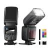 PHOTOOLEX Camera Flash for Canon Nikon Sony Panasonic Olympus Fujifilm Pentax Sigma Minolta Leica and Other SLR Digital and Digital Cameras with Single Contact Hot Shoe view 1