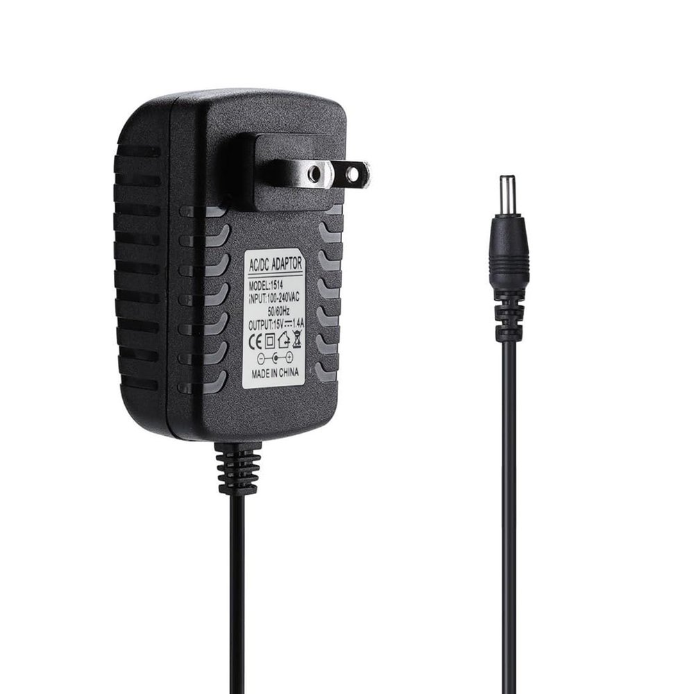 21W Power Adapter Replacement Echo Charger DC Plug 3.5x1.35mm Compatible with Echo 1st & 2nd Generation, Echo Look Camera, Fire TV 2nd Gen, 15V AC Adapter Power Cord
