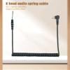 Amazingxiax Microphone Cable Cord Compatible for CP200 CP200D CP200XLS CP185 PR400 GP88 GP2000 CP1660 CP100 PRO3150 CLS1410 view 3