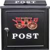 REMYS Suggestion Box Mailbox Complaint Suggestion Box Box Mailers Wall Hanging Outdoor Mailbox,Nostalgic Retro/Waterproof/No Rust/Home Decoration Mailbox Mailboxes view 1
