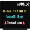 HPDELGB Replacement for Lenovo ideapad 330-15IGM 81D1 Series LCD Screen 15.6 inch 30 Pins 60Hz FHD 1920X1080 IPS LCD Screen Display(Only for Non-Touch Version) view 1