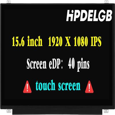 HPDELGB Replacement for Dell Inspiron 15 5000 5559 LCD Screen 15.6 inch 40 Pins 60Hz FHD 1920X1080 IPS LCD Screen Display(Only for Touch Version)