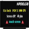 HPDELGB Replacement for Dell Inspiron 15 5000 5559 LCD Screen 15.6 inch 40 Pins 60Hz FHD 1920X1080 IPS LCD Screen Display(Only for Touch Version) view 1