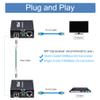 2 Pack Gigabit SFP to RJ45 Fiber Media Converter, Fiber to Ethernet Converter, 10/100/1000Mbps RJ45 Port to 1000Mbps Open SFP Port, up to 120km, Auto-Negotiation, Durable Metal Casing view 3