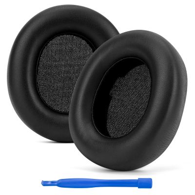 Linkidea Replacement Ear Pads for SteelSeries Arctis Nova Pro Wireless Headphones, Headset Earpads (Protein Leather/Black)