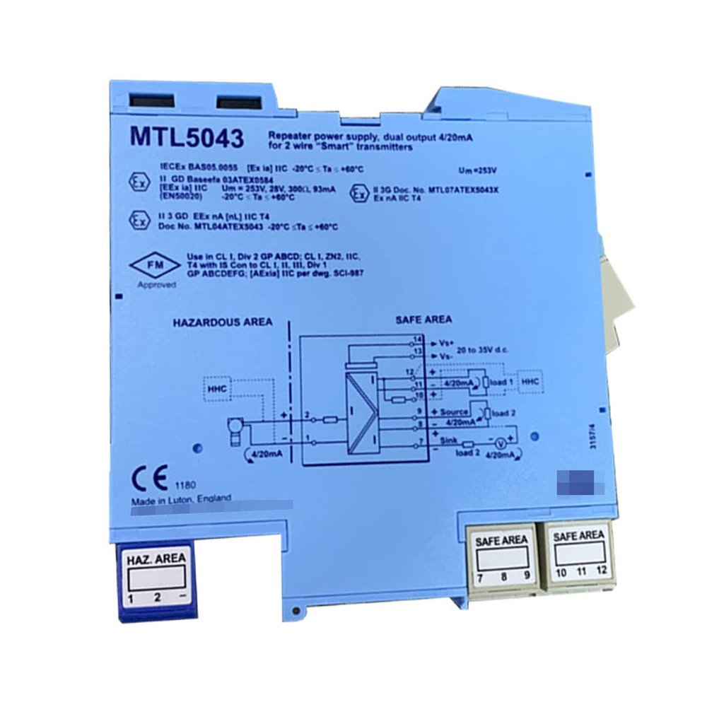 CBBEXP MTL5043 Repeater Power Supply MTL5043 Sealed in Box 1 Year Warranty