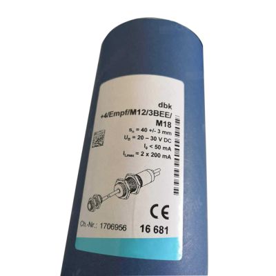 CBBEXP DBK+4EmpfM123BEEM18 Ultrasonic Sensor DBK+4EmpfM123BEEM18 Sealed in Box