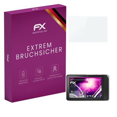 atFoliX Plastic Glass Protective Film compatible with Advantech AIM-37, 9H Hybrid-Glass FX Screen Protector