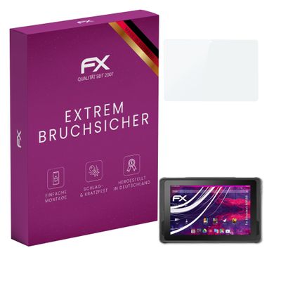 atFoliX Plastic Glass Protective Film compatible with Advantech AIM-68, 9H Hybrid-Glass FX Screen Protector