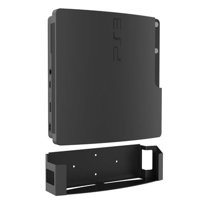 Monzlteck Wall Mount for PS3 Slim,Steel Mount Wall Holder Bracket for PlayStation 3(CECH 2000-2500),Space Saving,wp3-s