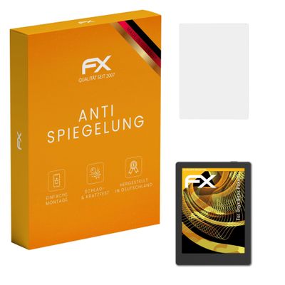 atFoliX Screen Protector compatible with Onyx Boox Poke 5 Screen Protection Film, anti-reflective and shock-absorbing FX Protector Film (2X)