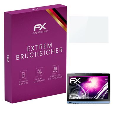 atFoliX Plastic Glass Protective Film compatible with Advantech POC-621, 9H Hybrid-Glass FX Screen Protector