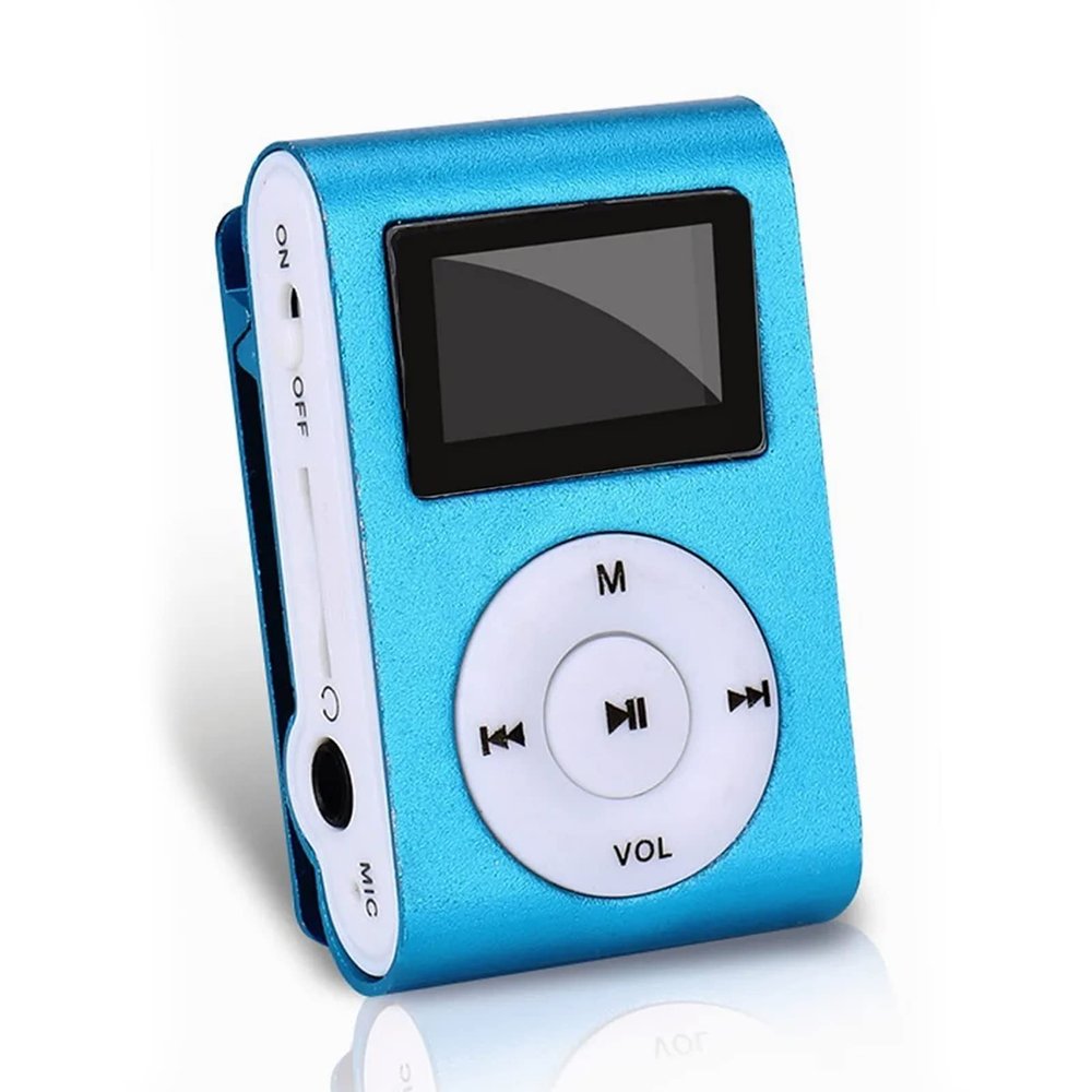 Mini MP3 Player, Portable Music Player with Metal Shell, Lavalier Design, Digital HiFi Audio Player for Kids Students Sports Running Walking