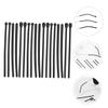 EXCEART Anti-Slip Silicone Eyeglass End Tips 12 Pairs Soft Rubber Temple Covers for Thin Metal Frame Glasses Eyewear Legs Replacement for Comfort and Secure Fit view 2