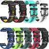 TIOYW QuickFit 26 22mm Smart Bands For Garmin Fenix 6 6X Pro 5 5X Plus 7 7X VERTIX 2 MK2 Silicone Band Descent Mk2i Smartwatch Straps (Color : R, Size : 22mm Fenix 5 6 7) view 3